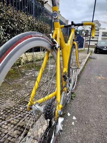 Used Francesco Moser Custom Campagnolo Record 1996 Road & Gravel, Orange — image 2 of 12