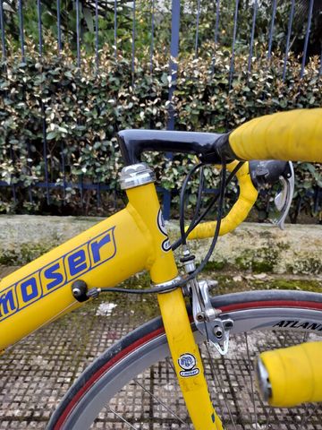 Used Francesco Moser Custom Campagnolo Record 1996 Road & Gravel, Orange — image 6 of 12