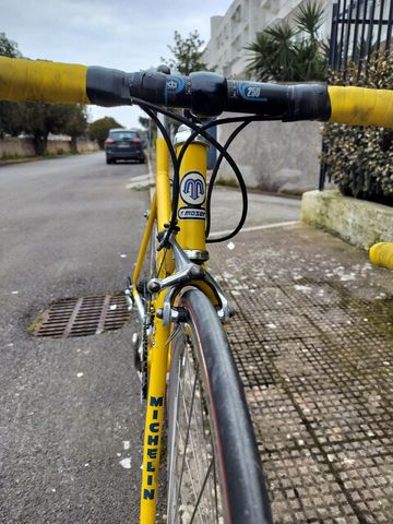 Used Francesco Moser Custom Campagnolo Record 1996 Road & Gravel, Orange — image 4 of 12