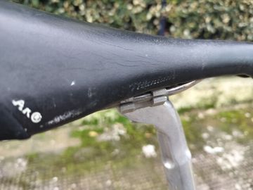 Used Francesco Moser Custom Campagnolo Record 1996 Road & Gravel, Orange — image 9 of 12