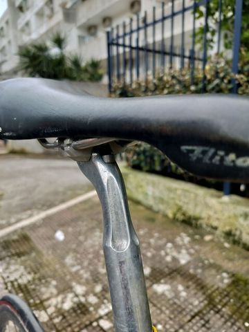 Used Francesco Moser Custom Campagnolo Record 1996 Road & Gravel, Orange — image 11 of 12