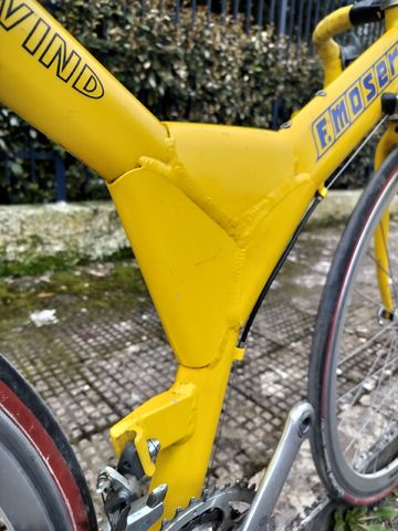 Used Francesco Moser Custom Campagnolo Record 1996 Road & Gravel, Orange — image 7 of 12