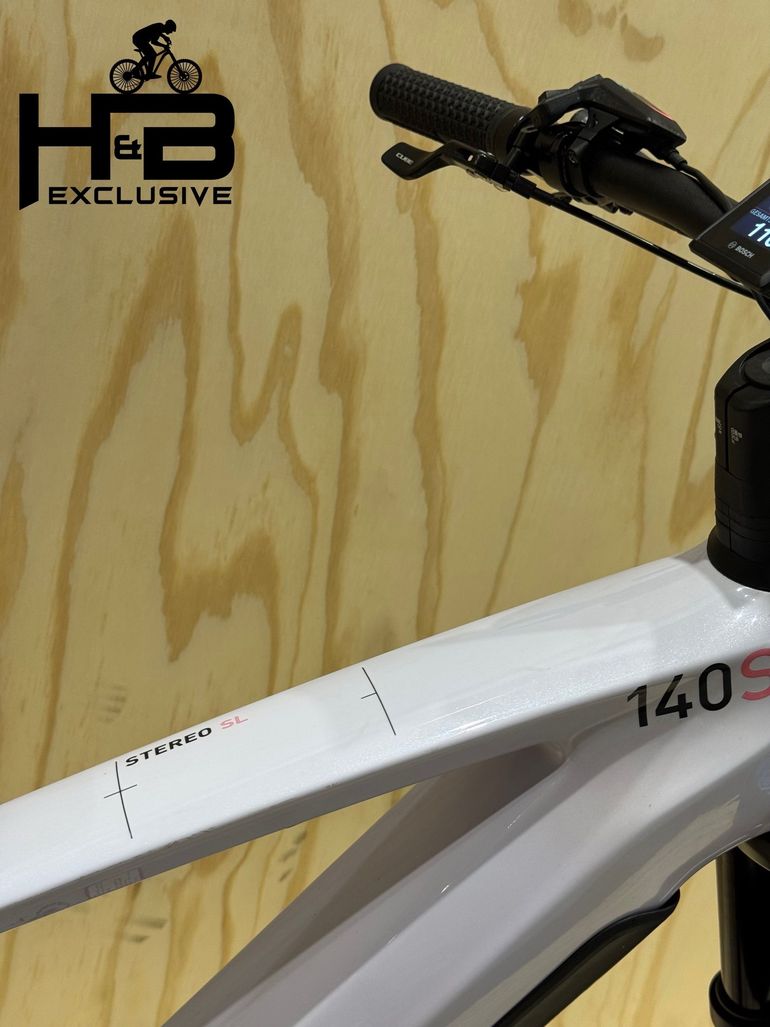 Used CUBE Stereo Hybrid 140 HPC SL 750 Carbon Shimano XT 2022 Mountainbike, Black — image 9 of 14