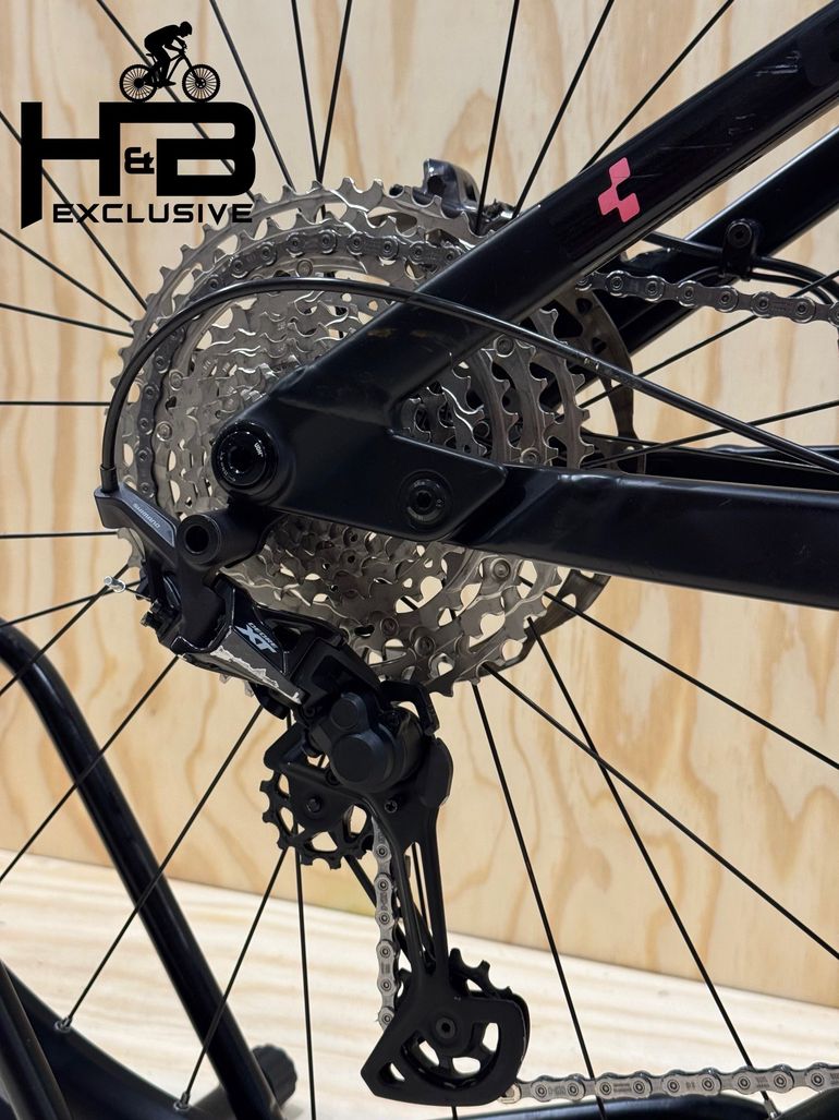 Used CUBE Stereo Hybrid 140 HPC SL 750 Carbon Shimano XT 2022 Mountainbike, Black — image 13 of 14