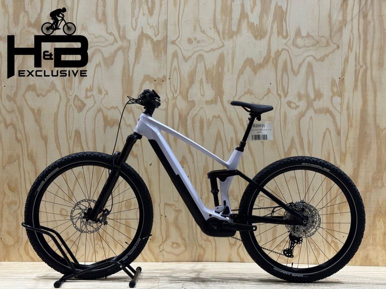 Used CUBE Stereo Hybrid 140 HPC SL 750 Carbon Shimano XT 2022 Mountainbike, Black — image 2 of 14