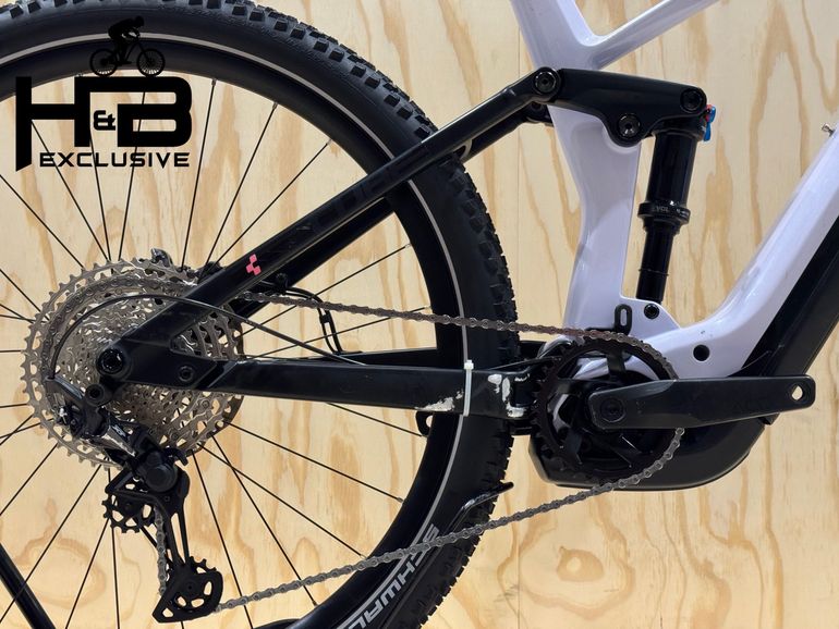 Used CUBE Stereo Hybrid 140 HPC SL 750 Carbon Shimano XT 2022 Mountainbike, Black — image 3 of 14