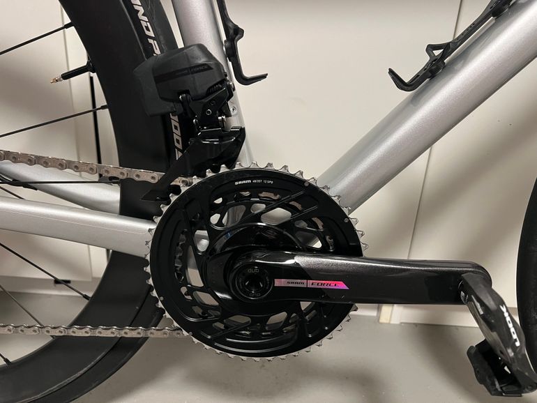 Used Ridley HeliumSLX Disc SRAM Force AXS 2025 Road & Gravel, Light Gray — image 7 of 13