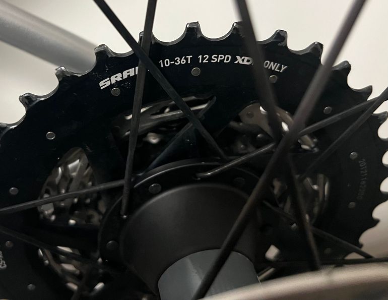 Used Ridley HeliumSLX Disc SRAM Force AXS 2025 Road & Gravel, Light Gray — image 9 of 13