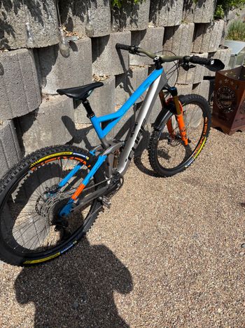 Used CUBE STEREO 150 C:62 SL 29 2021 2021 Mountainbike, Light Gray, 29 — image 2 of 6