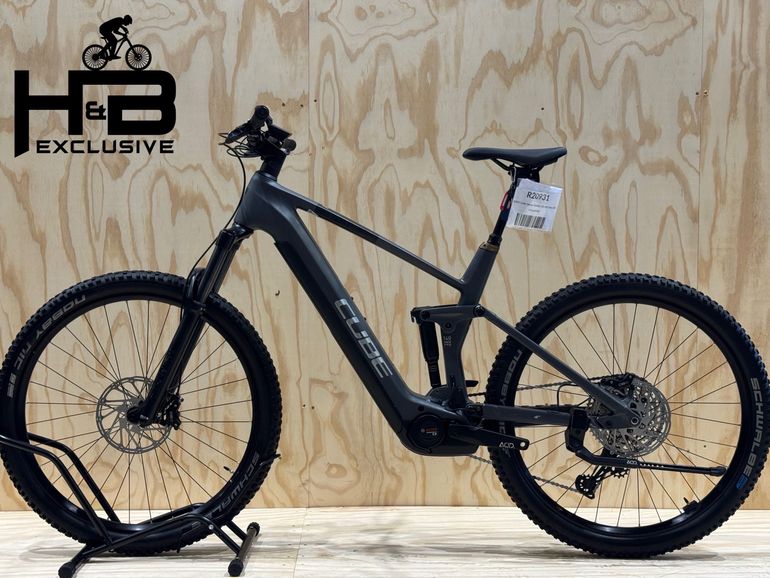 Used CUBE Stereo Hybrid 140 HPC Race 625 Carbon Shimano XT 2024 Mountainbike, Light Gray — image 2 of 14