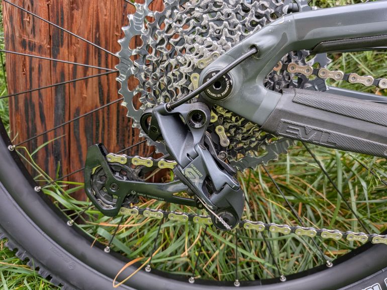 Used Evil Calling / GX Eagle 2020 2020 Mountainbike, Light Gray, 27.5 — image 17 of 24
