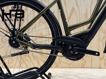 Used Bergamont E-Horizon N5e FH 500 Shimano Nexus 2022 Urban, Green — image 3 of 13