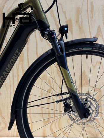 Used Bergamont E-Horizon N5e FH 500 Shimano Nexus 2022 Urban, Green — image 4 of 13
