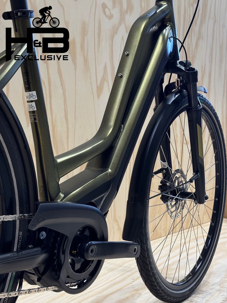 Used Bergamont E-Horizon N5e FH 500 Shimano Nexus 2022 Urban, Green — image 13 of 13