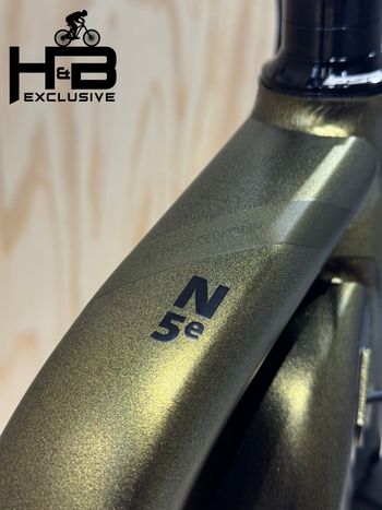Used Bergamont E-Horizon N5e FH 500 Shimano Nexus 2022 Urban, Green — image 10 of 13