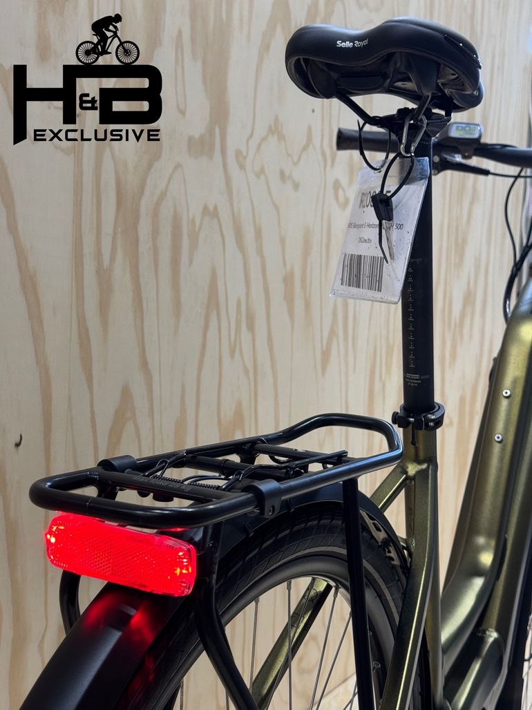 Used Bergamont E-Horizon N5e FH 500 Shimano Nexus 2022 Urban, Green — image 12 of 13