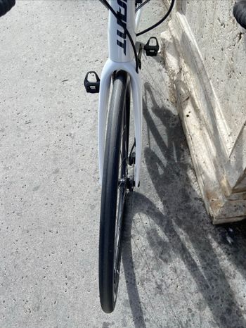 Used Giant TCR Advanced 2 Disc Pro Compact 2020 2020 Road & Gravel, Weiß — image 11 of 12