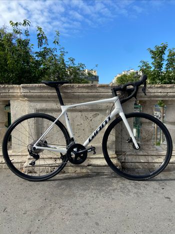 Used Giant TCR Advanced 2 Disc Pro Compact 2020 2020 Road & Gravel, Weiß — image 2 of 12