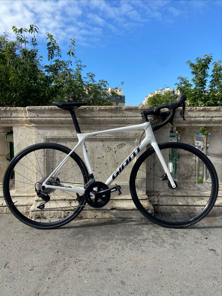 Used Giant TCR Advanced 2 Disc Pro Compact 2020 2020 Road & Gravel, Weiß — image 2 of 12