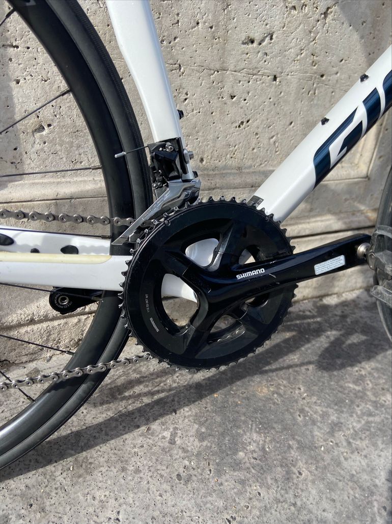 Used Giant TCR Advanced 2 Disc Pro Compact 2020 2020 Road & Gravel, Weiß — image 7 of 12