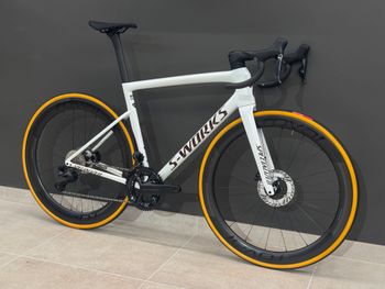 Used Specialized S-Works Tarmac SL8 2026 Road & Gravel, White — image 2 of 6