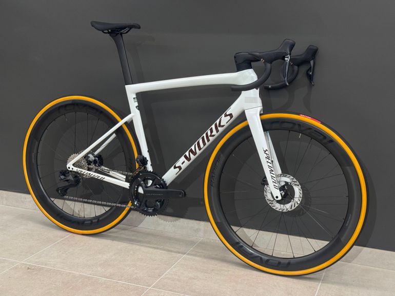 Used Specialized S-Works Tarmac SL8 2026 Road & Gravel, White — image 2 of 6