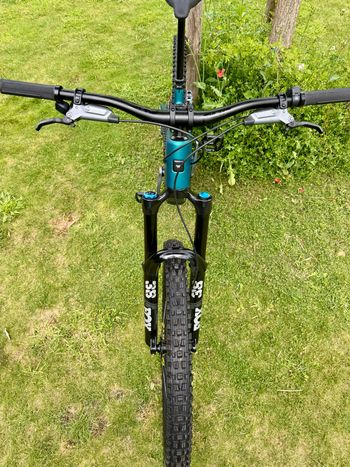 Used Santa Cruz Bullit GX AXS 2026 2026 Mountainbike, Green, 29, 27.5 — image 4 of 15