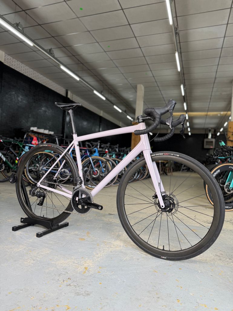 Used Specialized Aethos Expert 2024 2024 Road & Gravel, White — image 2 of 23