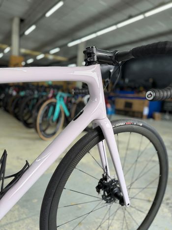 Used Specialized Aethos Expert 2024 2024 Road & Gravel, White — image 8 of 23