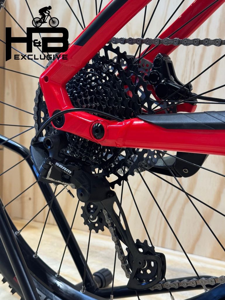 Used BULLS Sonic EVO TR Sram SX 2021 Mountainbike, Red — image 12 of 13