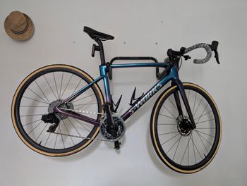 Used Specialized S-Works Roubaix 2020 Sunset Chameleon / Holographic Reflective 2020 Road & Gravel, Purple — image 6 of 17