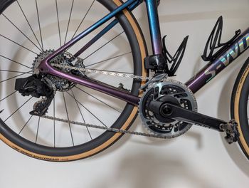 Used Specialized S-Works Roubaix 2020 Sunset Chameleon / Holographic Reflective 2020 Road & Gravel, Purple — image 8 of 17