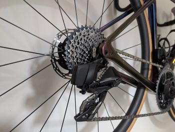 Used Specialized S-Works Roubaix 2020 Sunset Chameleon / Holographic Reflective 2020 Road & Gravel, Purple — image 15 of 17
