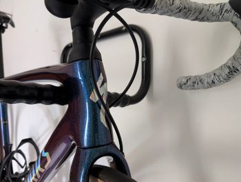 Used Specialized S-Works Roubaix 2020 Sunset Chameleon / Holographic Reflective 2020 Road & Gravel, Purple — image 12 of 17