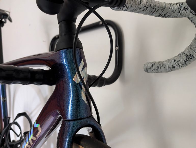 Used Specialized S-Works Roubaix 2020 Sunset Chameleon / Holographic Reflective 2020 Road & Gravel, Purple — image 12 of 17