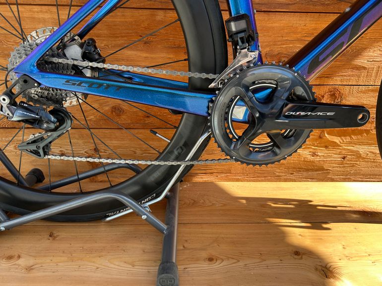 Used Scott Foil Premium 2020 2020 Road & Gravel, Blue — image 3 of 4