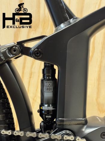 Used Trek Powerfly FS 9 EQ Gen 3 Sram GX AXS 2023 Mountainbike, Black — image 12 of 15