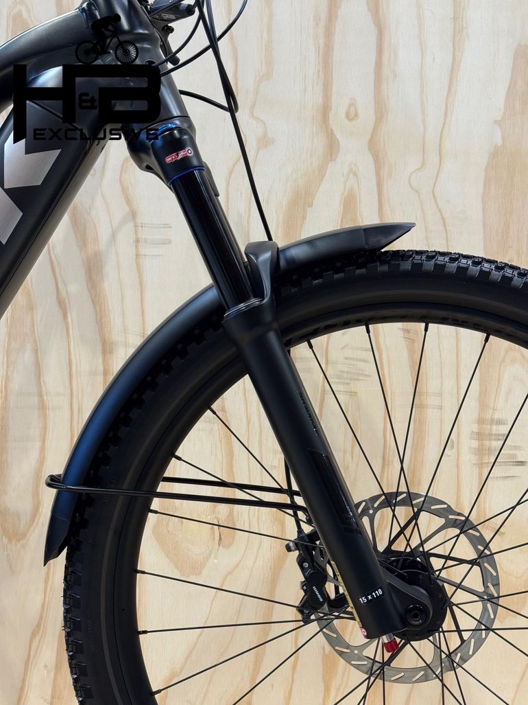 Used Trek Powerfly FS 9 EQ Gen 3 Sram GX AXS 2023 Mountainbike, Black — image 4 of 15