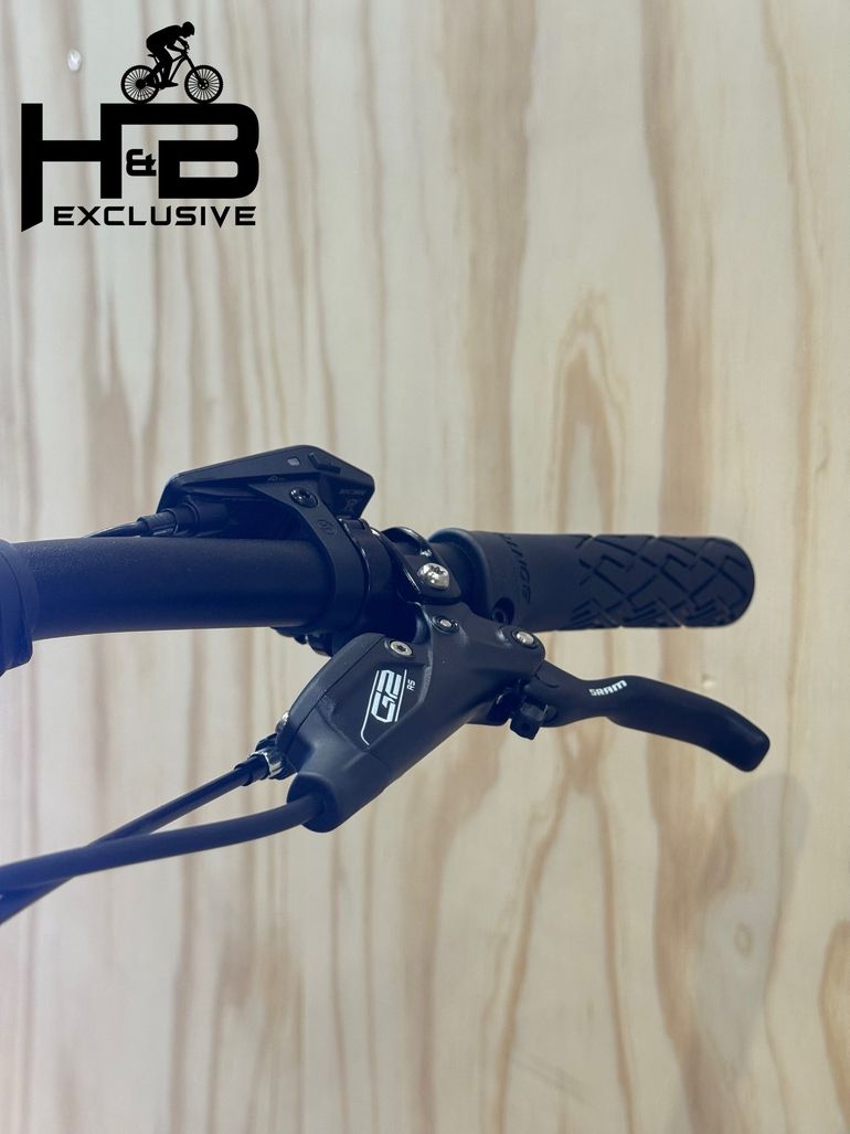 Used Trek Powerfly FS 9 EQ Gen 3 Sram GX AXS 2023 Mountainbike, Black — image 7 of 15