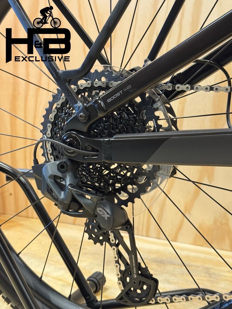 Used Trek Powerfly FS 9 EQ Gen 3 Sram GX AXS 2023 Mountainbike, Black — image 14 of 15