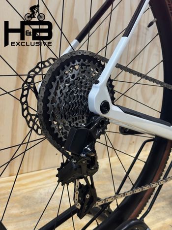 Used Orbea Gain M21e 1X Carbon Sram Force XPLR AXS 2024 Road & Gravel, White — image 9 of 9