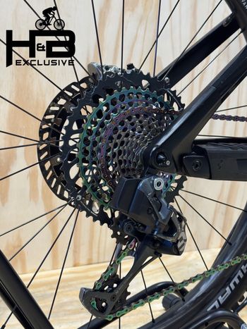 Used CUBE Stereo Hybrid 160 C:62 SLT 625 Carbon Sram X01 Eagle AXS 2021 Mountainbike, Black — image 13 of 13