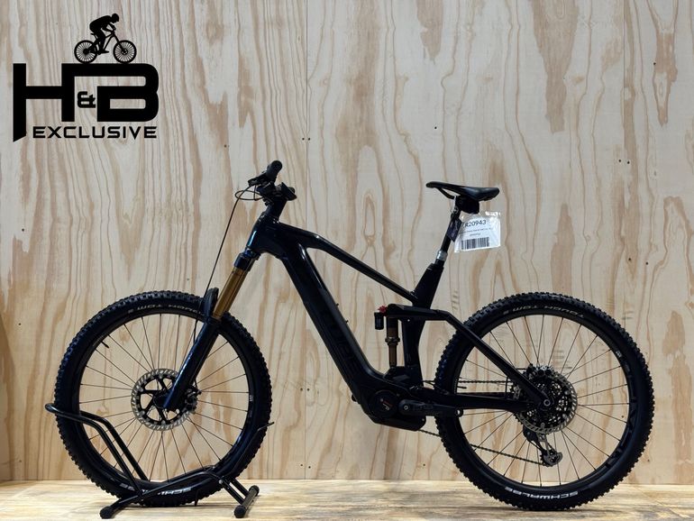 Used CUBE Stereo Hybrid 160 C:62 SLT 625 Carbon Sram X01 Eagle AXS 2021 Mountainbike, Black — image 2 of 13