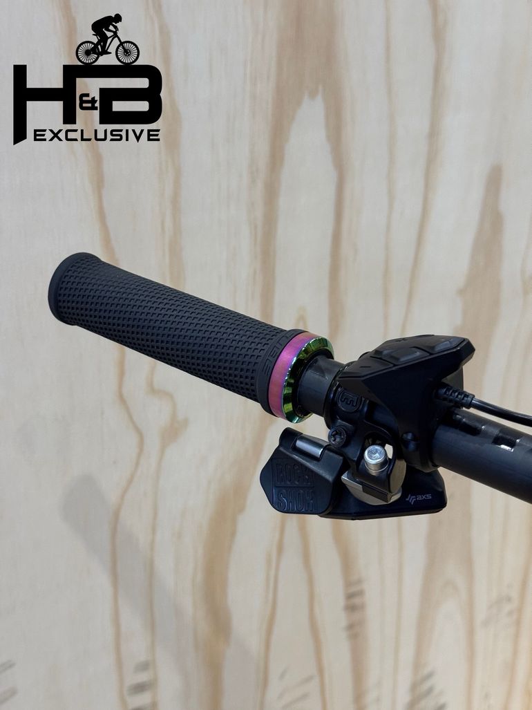 Used CUBE Stereo Hybrid 160 C:62 SLT 625 Carbon Sram X01 Eagle AXS 2021 Mountainbike, Black — image 7 of 13