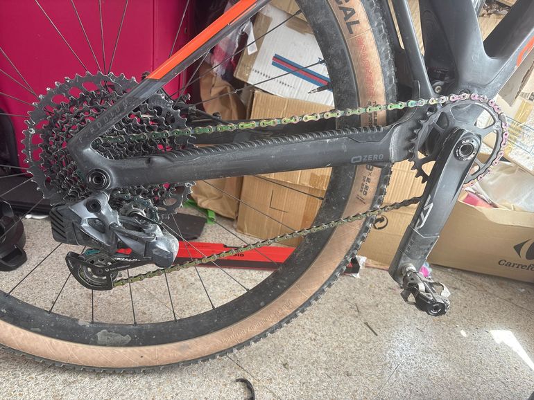 Used Mondraker F-podium SRAM GX Eagle AXS 2021 Mountainbike, Orange — image 3 of 4