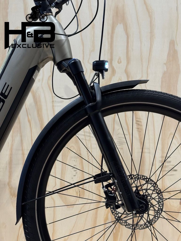 Used CUBE Kathmandu Hybrid Pro 750 Shimano Deore 2024 Urban, Hellgrau — image 4 of 15