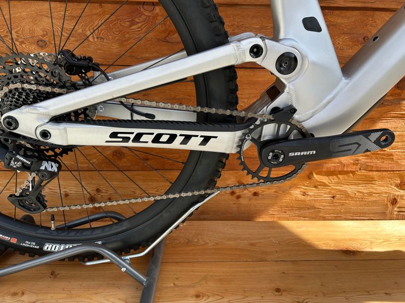 Used Scott Genius 940 2025 2025 Mountainbike, Light Gray, 29 — image 3 of 4