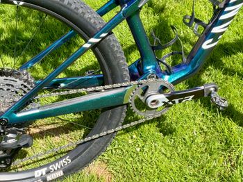 Used Canyon Lux World Cup CFR Di2 2025 2025 Mountainbike, Blue, 29 — image 18 of 18