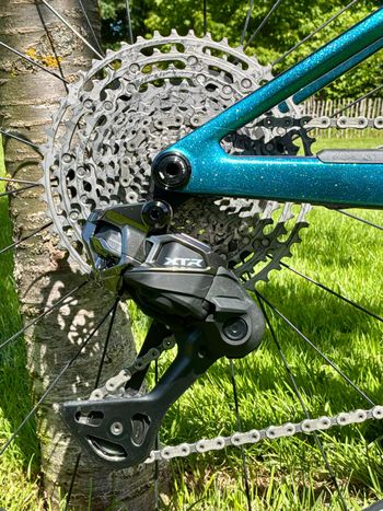 Used Canyon Lux World Cup CFR Di2 2025 2025 Mountainbike, Blue, 29 — image 16 of 18