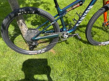 Used Canyon Lux World Cup CFR Di2 2025 2025 Mountainbike, Blue, 29 — image 3 of 18